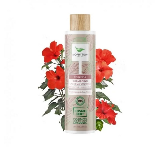 SHAMPOOING EPUREVIA cheveux colorés bio COSMOS ORGANIC