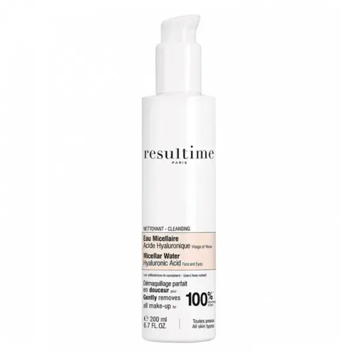 Resultime nettoyant eau micellaire