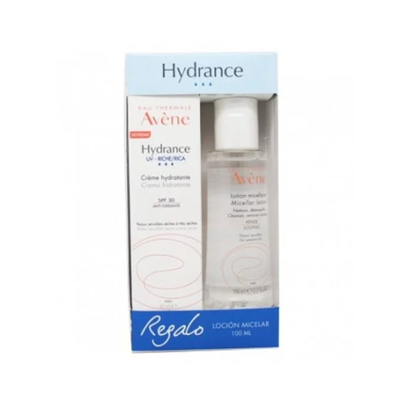 Crème UV Avene Sfp30 40ml + Lotion micellaire 100ml