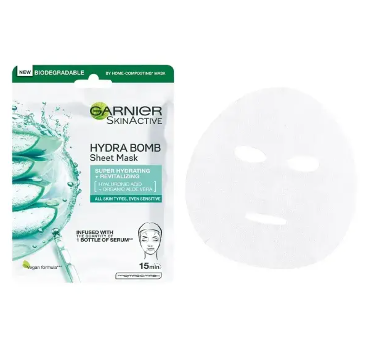 Masque beauté GARNIER Skin Naturals Hyaluronic Aloe