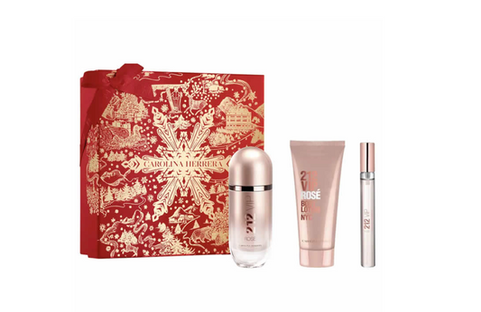 Coffret Triple Carolina Herrera 212 VIP Rosé - 3 Produits