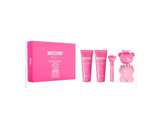 Coffret Moschino Toy 2 Bubble Gum Eau de Toilette - 4 Produits