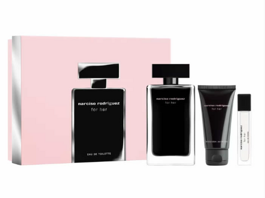 Coffret Triple Narciso Rodriguez For Her Eau de Parfum - 3 Produits