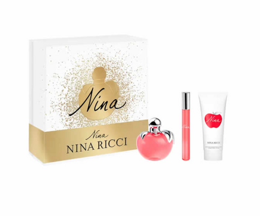 Coffret Triple Nina Ricci Nina Illusion Eau de Toilette - 3 Produits